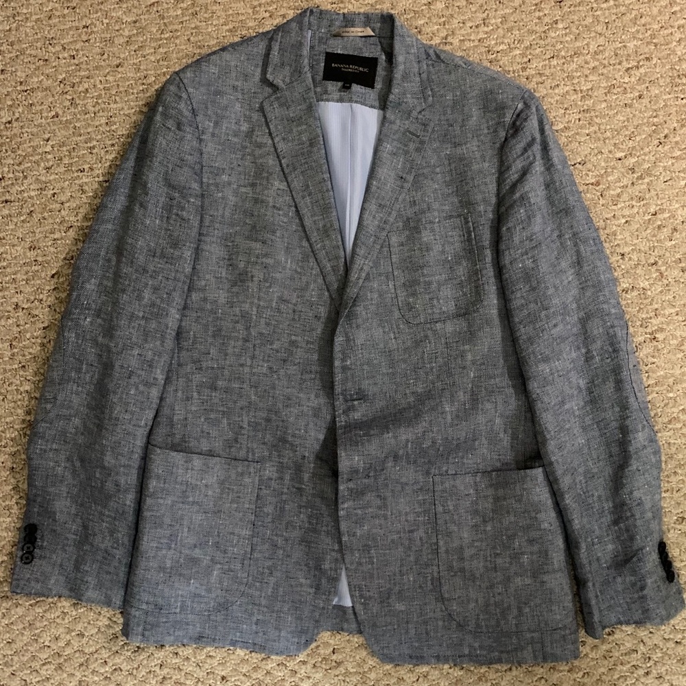 Banana Republic chambray sport coat